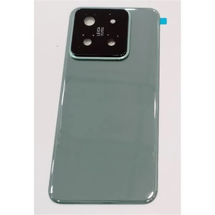 Tapa trasera o tapa bateria verde para Xiaomi 14 mas lente de camara