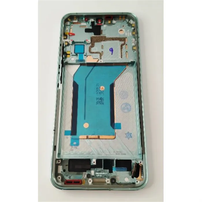 Panjtalla lcd para Xiaomi 14 mas tactil negro mas marco verde calidad premium