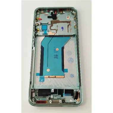 Panjtalla lcd para Xiaomi 14 mas tactil negro mas marco verde calidad premium