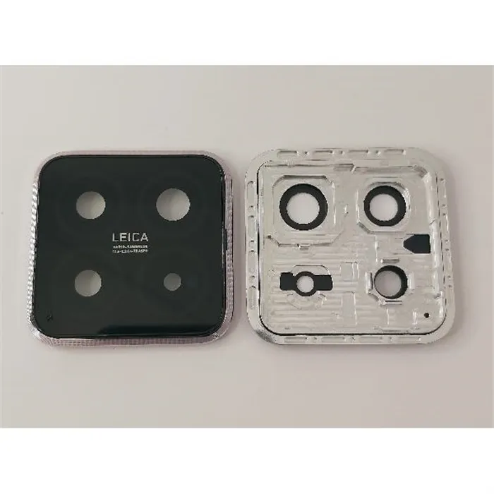 Lente de camara con marco rosa para Xiaomi 14 calidad premium