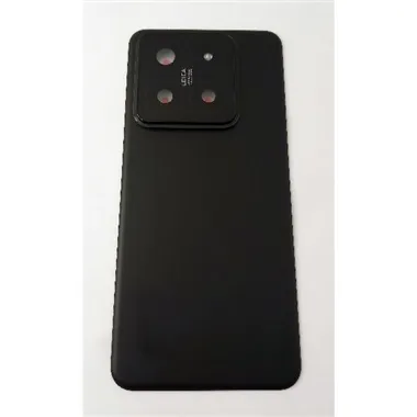 Tapa trasera o tapa bateria negra con lente de camara para Xiaomi 14 Pro calidad premium