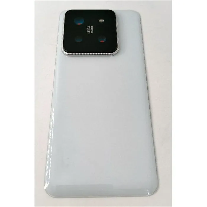 Tapa trasera o tapa bateria blanca para Xiaomi 14 Pro con cristal de camara