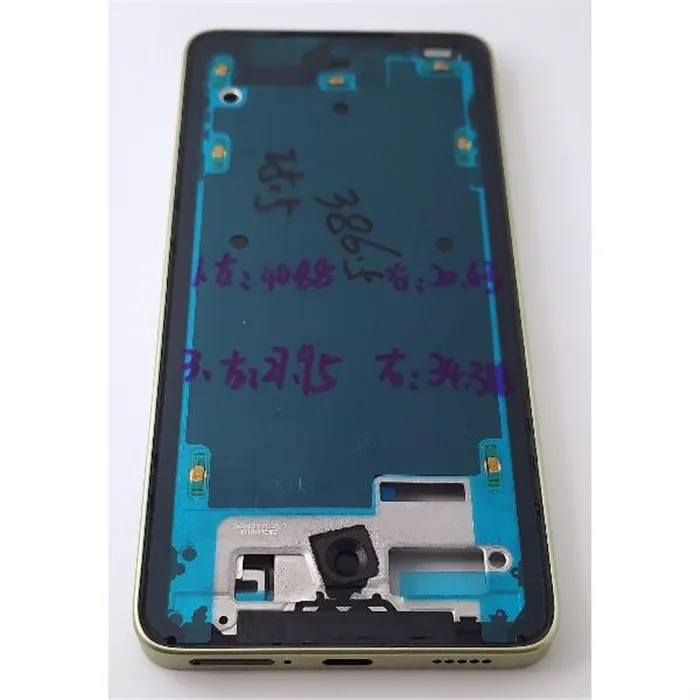 Carcasa o marco frontal verde para Xiaomi 14T