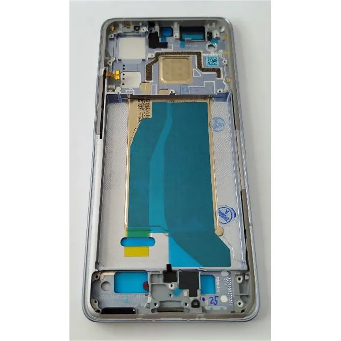 Carcasa o marco central azul para Xiaomi 14T Pro