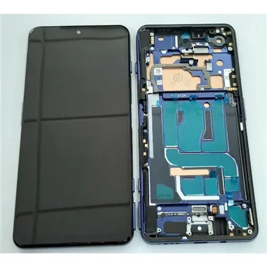 Pantalla lcd para Xiaomi Black Shark 4 Black Shark 4 Pro mas tactil negro mas marco azul calidad incell