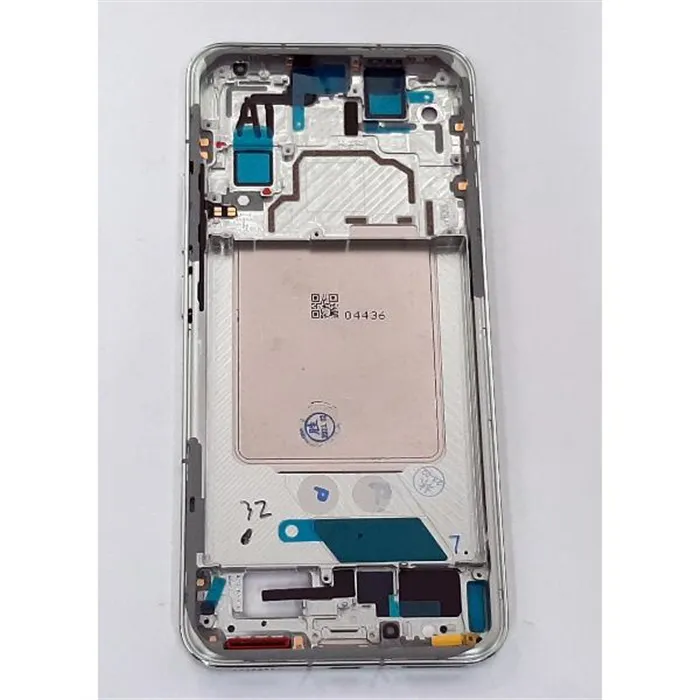 Carcasa central o marco plata para Xiaomi MI 13 5G calidad premium
