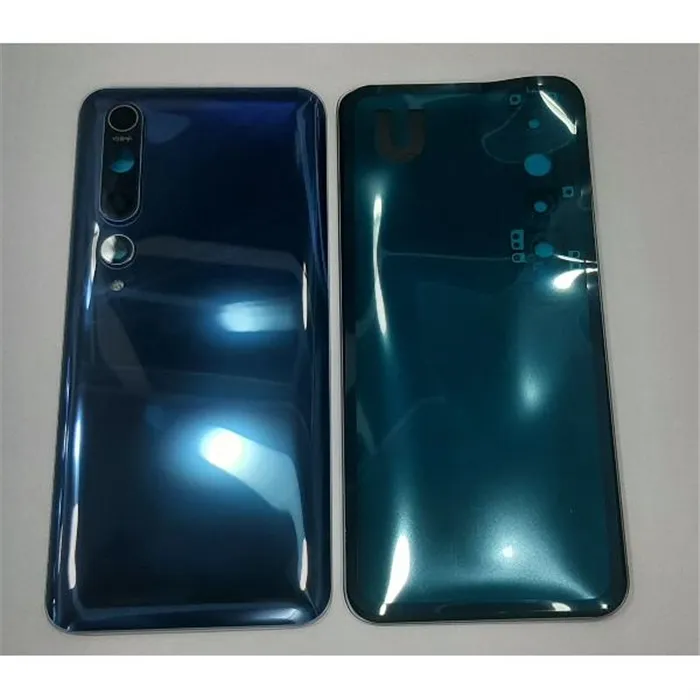 Tapa trasera o tapa bateria azul marino para Xiaomi Mi 10 mas lente camara CSL