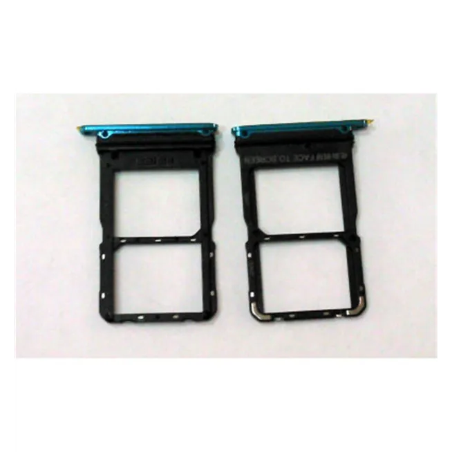 Soporte o bandeja dual sim verde para Xiaomi MI 10 calidad premium