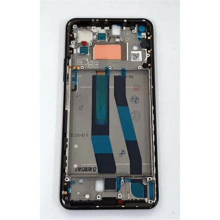 Carcasa central o marco negro para Xiaomi MI 11 Lite calidad premium
