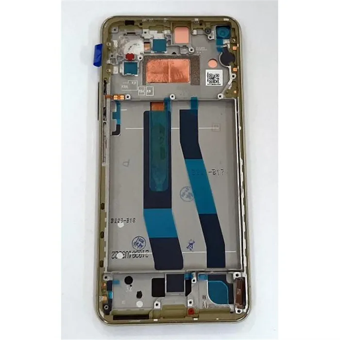 Pantalla lcd para Xiaomi MI 11 Lite mas tactil negro mas marco dorado calidad premium