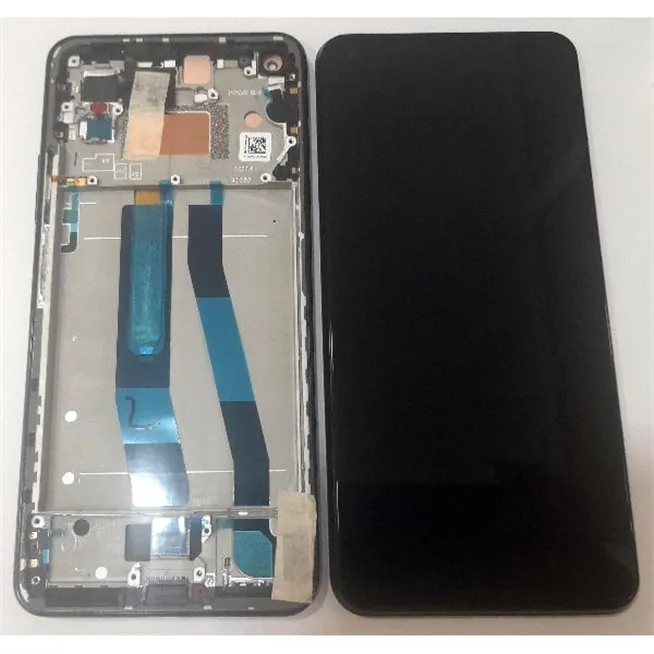 Pantalla lcd  para Xiaomi Mi 11 Lite 4G 56000B0K9A00 mas táctil negro + mas marco negro Service Pack Premium