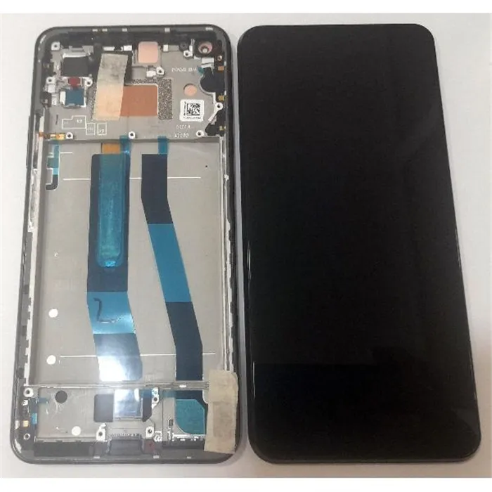 Pantalla lcd  para Xiaomi Mi 11 Lite 4G 56000B0K9A00 mas táctil negro + mas marco negro Service Pack Premium