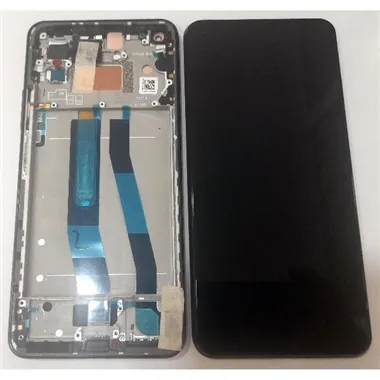 Pantalla lcd  para Xiaomi Mi 11 Lite 4G 56000B0K9A00 mas táctil negro + mas marco negro Service Pack Premium