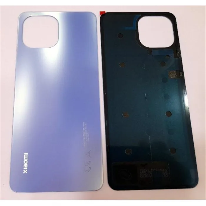 Tapa trasera o tapa bateria azul para Xiaomi Mi 11 Lite 55050000TC4J Service Pack Premium