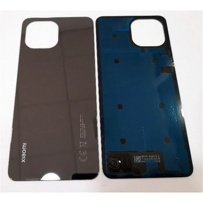 Tapa trasera o tapa bateria Negro para Xiaomi Mi 11 Lite 550500011V1L Service Pack Premium