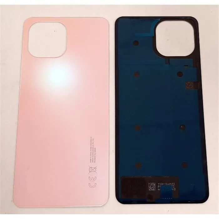 Tapa trasera o tapa bateria rosa para Xiaomi MI 11 Lite
