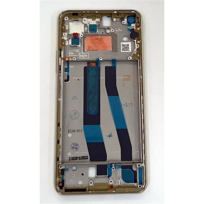 Carcasa central o marco dorado para Xiaomi MI 11 Lite calidad premium
