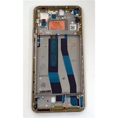 Carcasa central o marco dorado para Xiaomi MI 11 Lite calidad premium