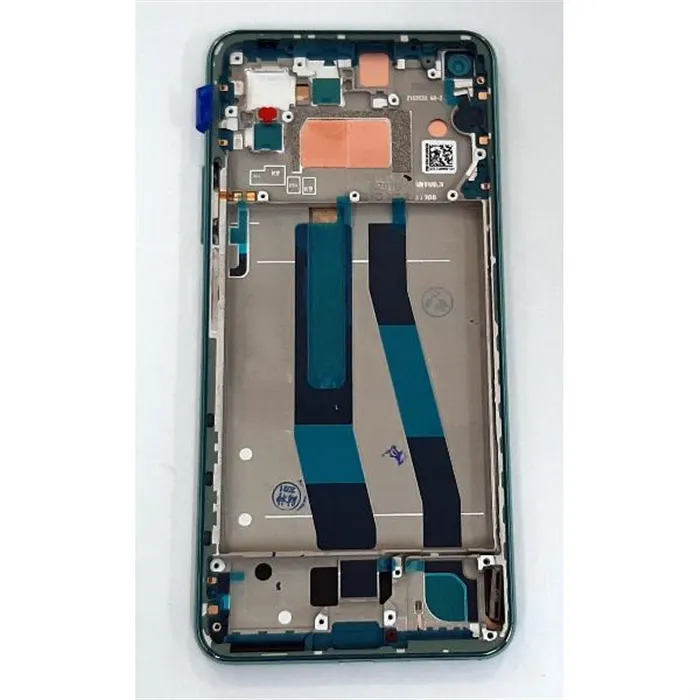 Pantalla lcd para Xiaomi MI 11 Lite mas tactil negro mas marco verde calidad premium