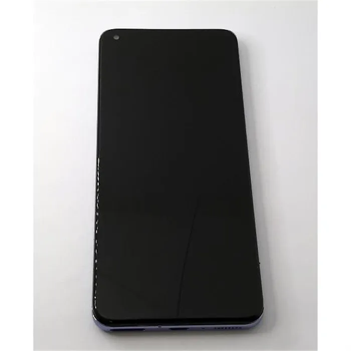 Pantalla TFT para Xiaomi Mi 11 Ultra mas tactil negro mas marco purpura compatible