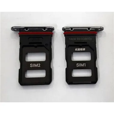 Soporte o bandeja dual sim negra para Xiaomi Mi 11 Ultra calidad premium