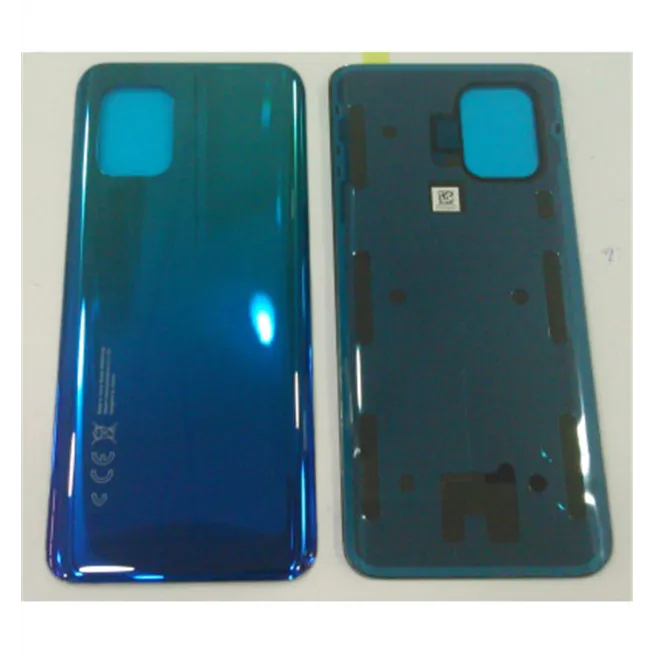 Tapa trasera o tapa bateria azul para Xiaomi Mi 10 Lite