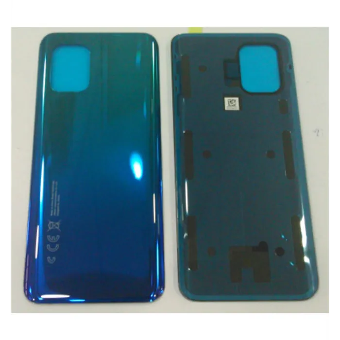 Tapa trasera o tapa bateria azul para Xiaomi Mi 10 Lite