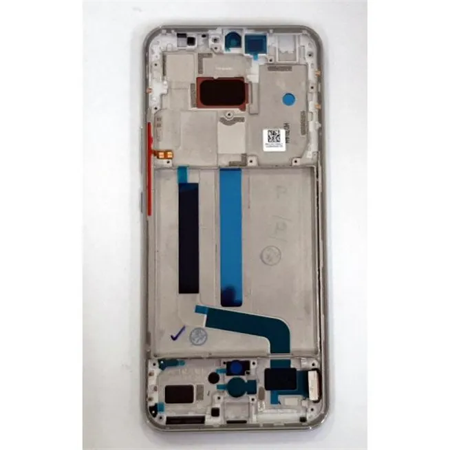 Pantalla lcd para Xiaomi Mi 10 Lite 5g mas tactil negro mas marco plata compatible