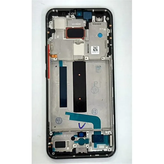 Pantalla lcd para Xiaomi Mi 10 Lite 5g mas tactil negro mas marco negro compatible