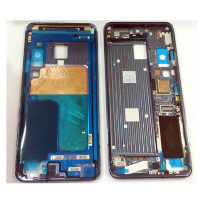 Carcasa central o marco gris solsticio para Xiaomi Mi 10 Pro calidad premium