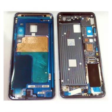 Carcasa central o marco gris solsticio para Xiaomi Mi 10 Pro calidad premium