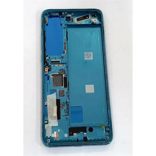 Pantalla lcd para Xiaomi Mi 10 5G Xiaomi Mi 10 Pro 5G mas tactil negro mas marco azul claro calidad compatible ince
