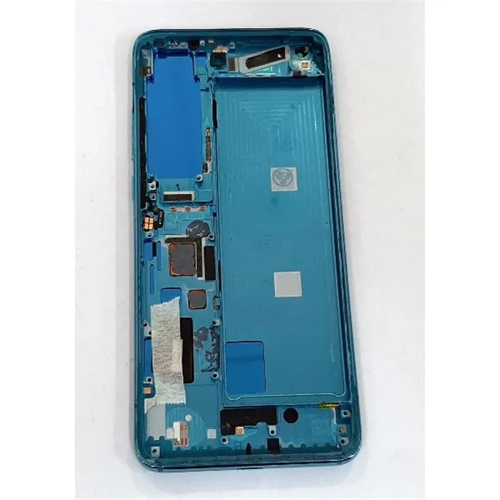 Pantalla lcd para Xiaomi Mi 10 5G Xiaomi Mi 10 Pro 5G mas tactil negro mas marco azul claro calidad compatible ince