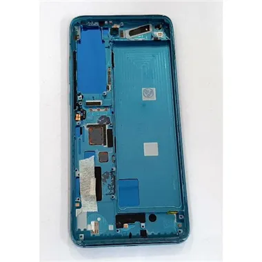 Pantalla lcd para Xiaomi Mi 10 5G Xiaomi Mi 10 Pro 5G mas tactil negro mas marco azul claro calidad compatible ince