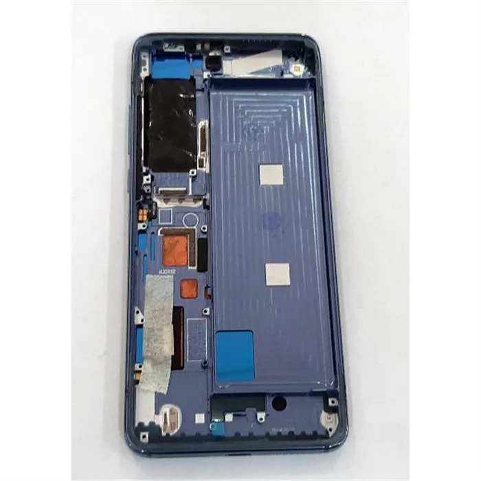 Pantalla lcd para Xiaomi Mi 10 5G Xiaomi Mi 10 Pro 5G mas tactil negro mas marco azul calidad compatible incell