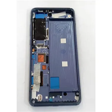 Pantalla lcd para Xiaomi Mi 10 5G Xiaomi Mi 10 Pro 5G mas tactil negro mas marco azul calidad compatible incell