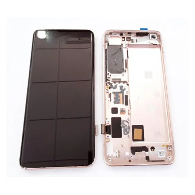 Pantalla lcd para Xiaomi Mi 10 5G / Xiaomi Mi 10 Pro 5G mas tactil negro mas marco dorado calidad premium