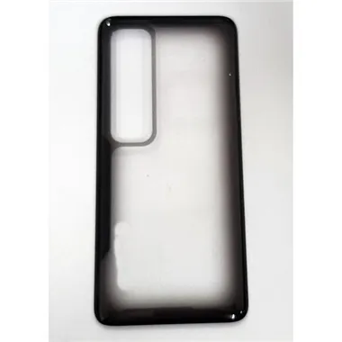 Tapa trasera o tapa bateria negra transparente para Xiaomi MI 10 Ultra