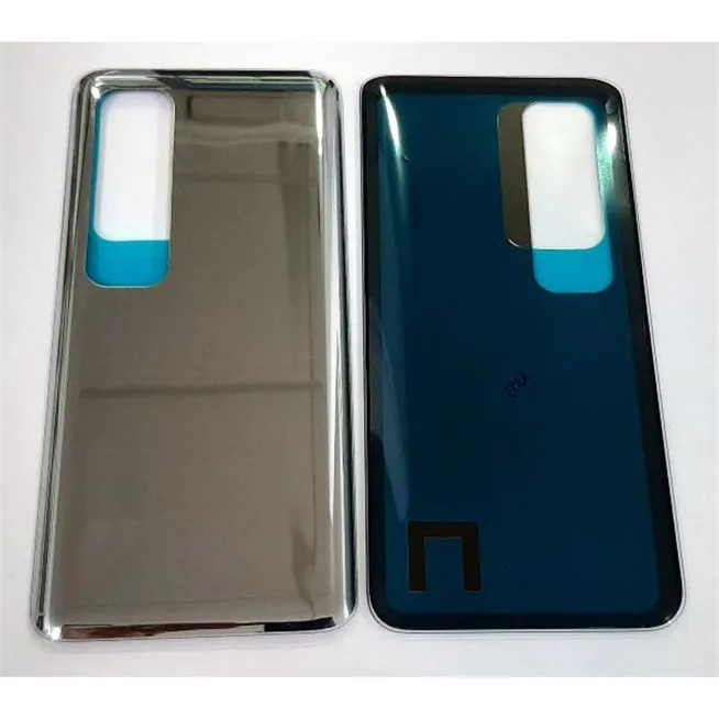 Tapa trasera o tapa bateria plata para Xiaomi MI 10 Ultra