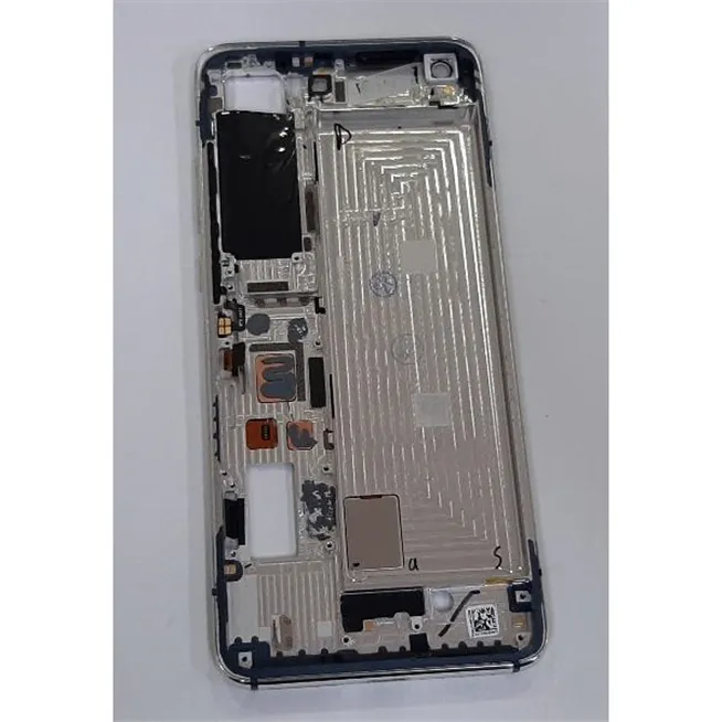 Carcasa central o marco plata para Xiaomi Mi 10S calidad premium