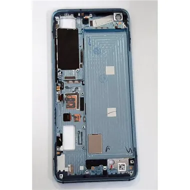 Carcasa central o marco azul para Xiaomi Mi 10S calidad premium
