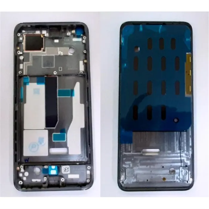 Carcasa central o marco negro para Xiaomi MI 10T Xiaomi MI 10T Pro calidad premium