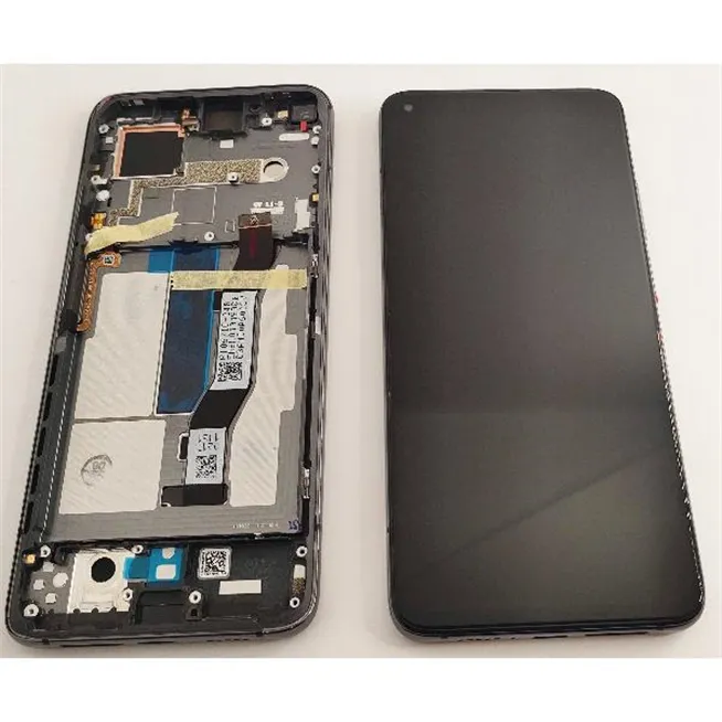 Pantalla lcd para Xiaomi MI 10T Xiaomi MI 10T Pro mas tactil negro mas marco negro Service Pack