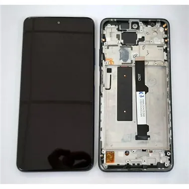Pantalla lcd para Xiaomi Mi 10T Lite 5g mas tactil negro mas marco azul calidad premium