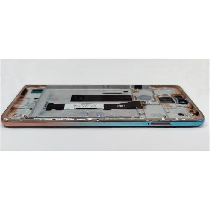 Pantalla lcd para Xiaomi Mi 10T Lite 5g mas tactil negro mas marco azul calidad premium
