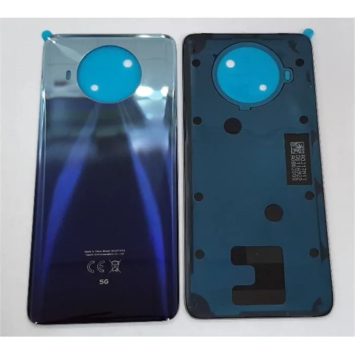 Tapa trasera o tapa bateria azul para Xiaomi Mi 10T Lite 5g