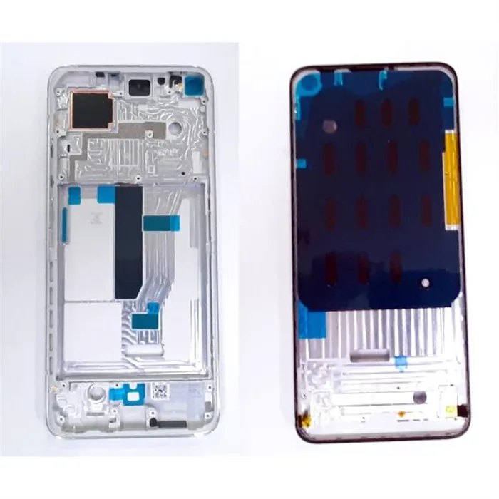 Carcasa central o marco plata para Xiaomi MI 10T Xiaomi MI 10T Pro calidad premium