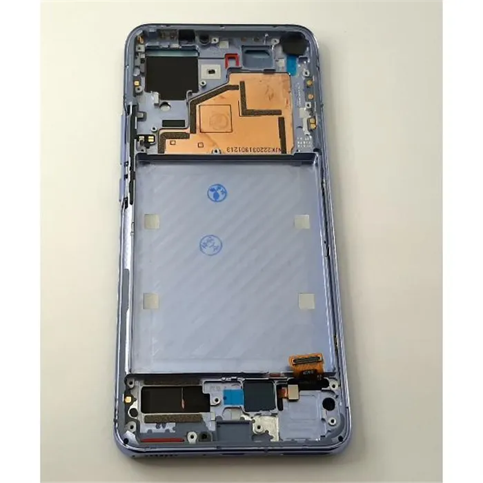 Pantalla TFT para Xiaomi Mi 11 mas tactil negro mas marco purpura compatible