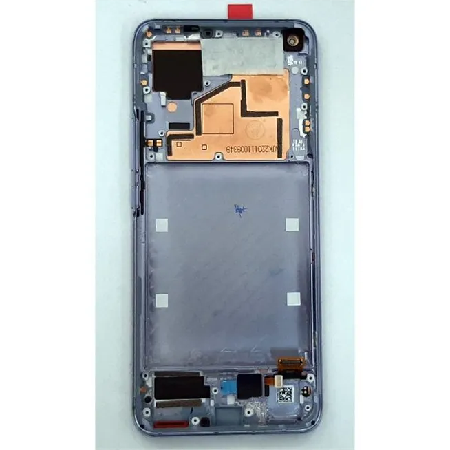 Pantalla lcd para Xiaomi MI 11 5G mas tactil negro mas marco purpura calidad premium