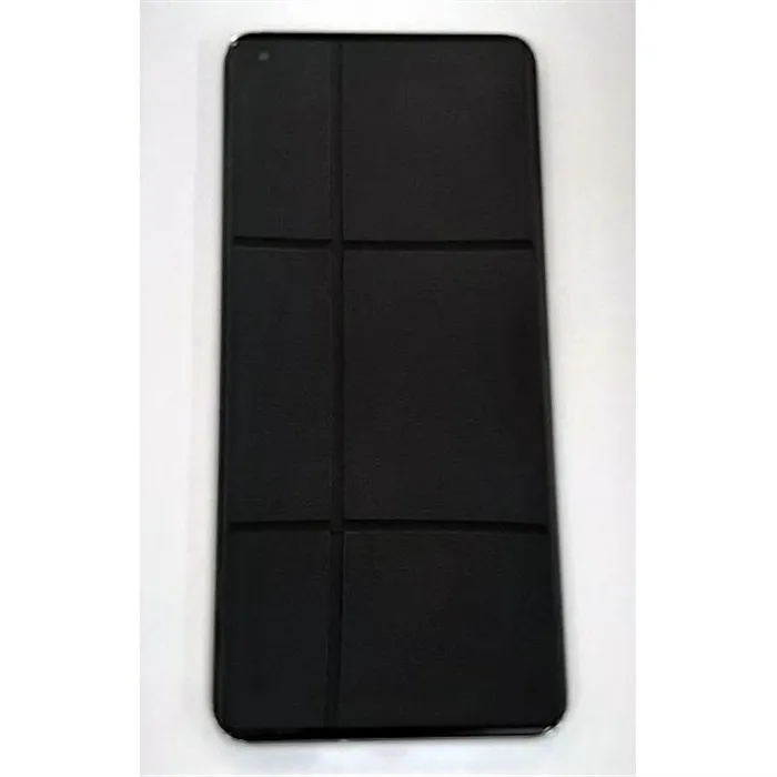 Pantalla lcd para Xiaomi MI 11 5G mas tactil negro mas marco plata calidad premium